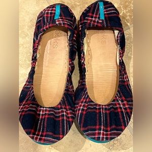 Heritage plaid tieks